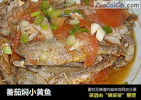 番茄焖小黄鱼