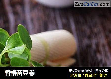 香椿苗豆卷