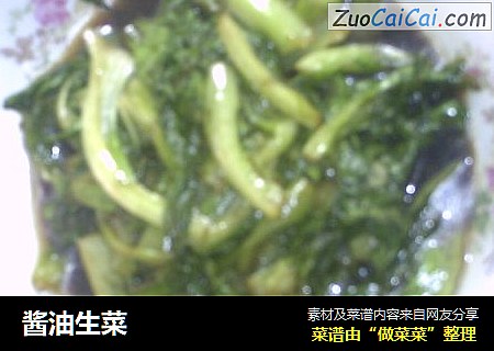 酱油生菜
