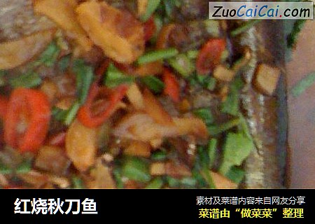 红烧秋刀鱼