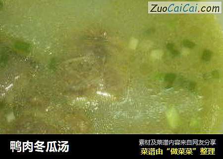 鸭肉冬瓜汤