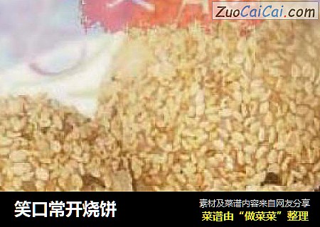 笑口常开烧饼