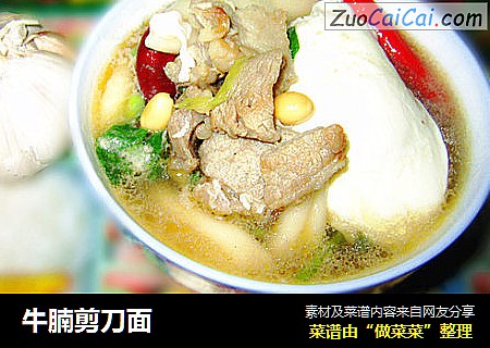 牛腩剪刀面