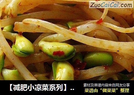 【减肥小凉菜系列】拌豆芽儿