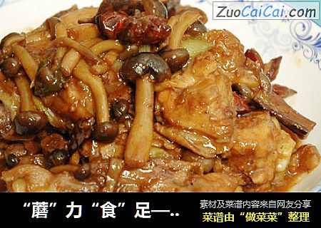 “蘑”力“食”足——小菇烧鸡腿