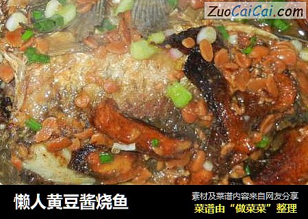 懒人黄豆酱烧鱼