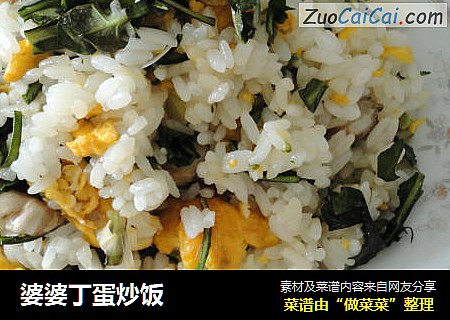 婆婆丁蛋炒饭