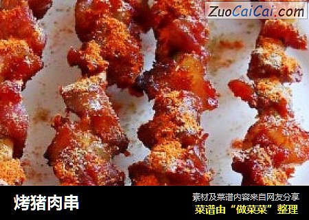 烤猪肉串