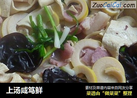 上汤咸笃鲜
