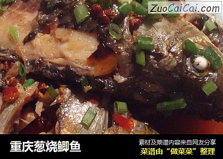 重庆葱烧鲫鱼