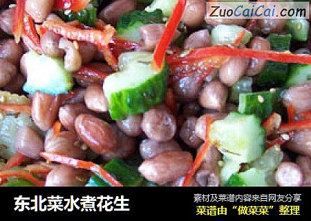 东北菜水煮花生