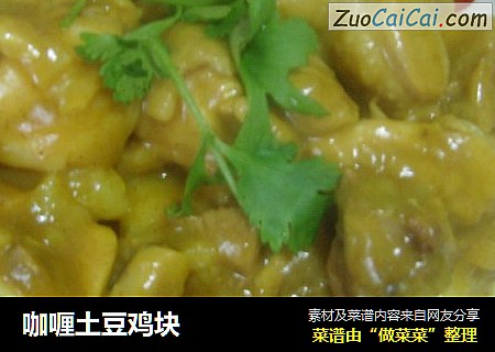 咖喱土豆鸡块