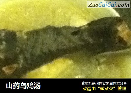 山药乌鸡汤