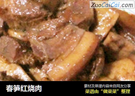 春笋红烧肉