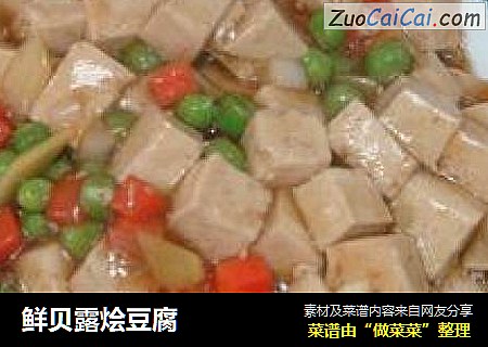 鲜贝露烩豆腐
