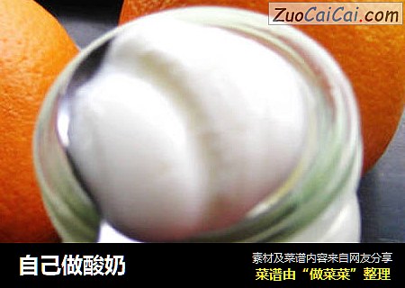自己做酸奶