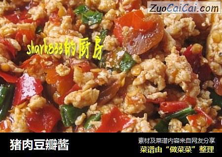 猪肉豆瓣酱