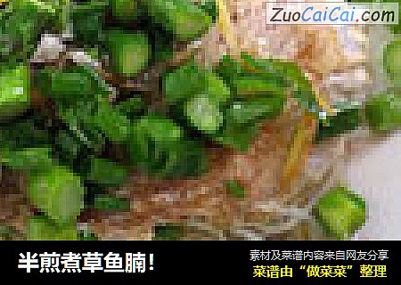 半煎煮草鱼腩！