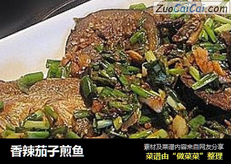 香辣茄子煎鱼