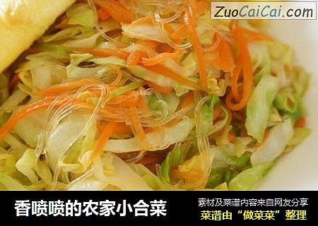 香喷喷的农家小合菜
