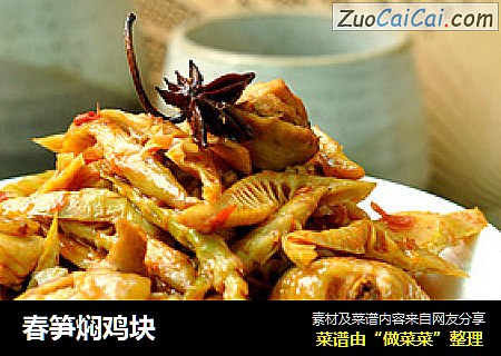 春笋焖鸡块