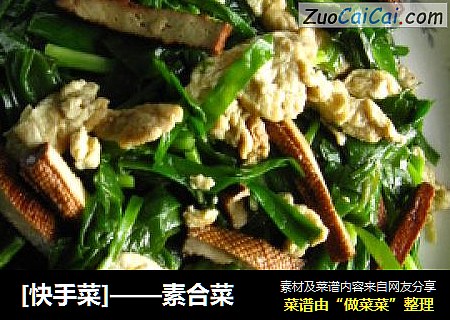 [快手菜]——素合菜