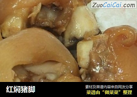 红焖猪脚
