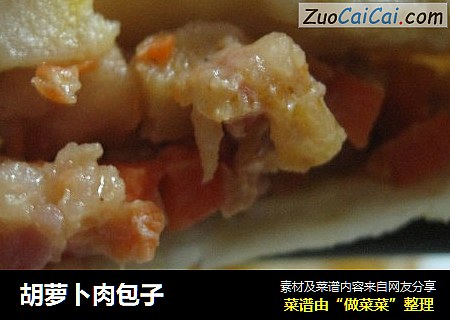 胡萝卜肉包子