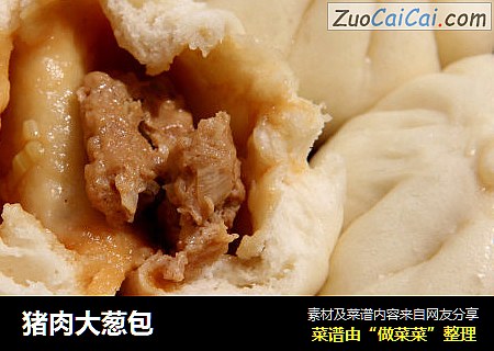 猪肉大葱包
