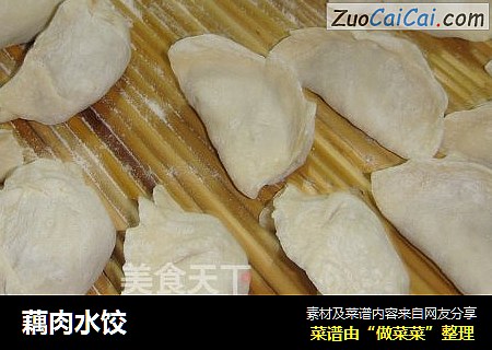 藕肉水饺