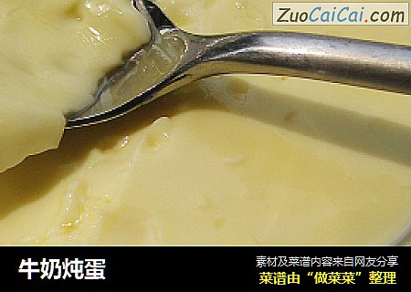 牛奶炖蛋