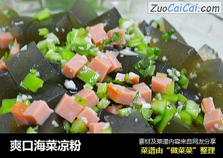 爽口海菜凉粉