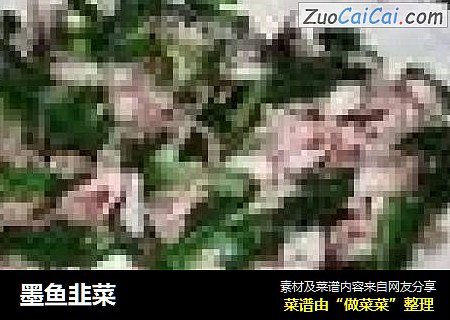 墨鱼韭菜