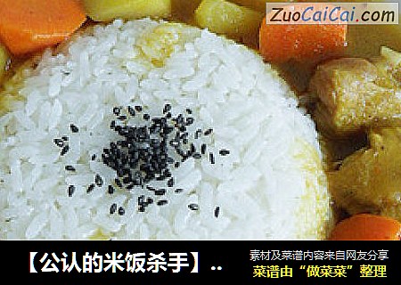 【公认的米饭杀手】 咖喱鸡翅饭