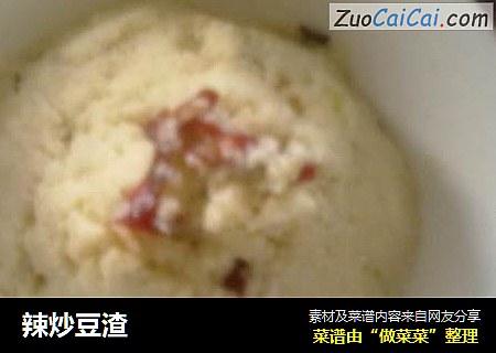 辣炒豆渣