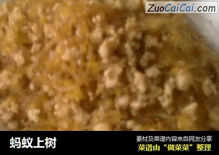 蚂蚁上树