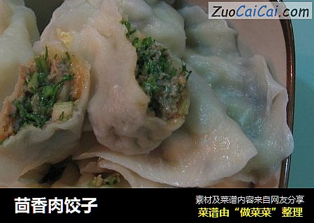 茴香肉饺子
