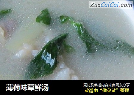 薄荷味荤鲜汤
