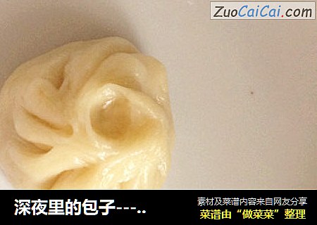 深夜里的包子---鲜肉小笼包