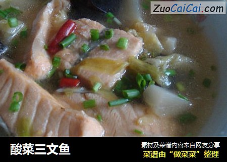 酸菜三文鱼