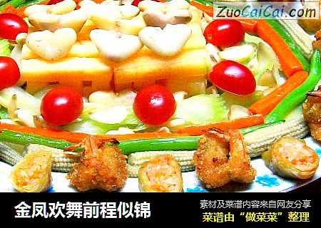 金凤欢舞前程似锦