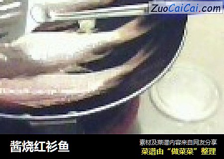 酱烧红衫鱼