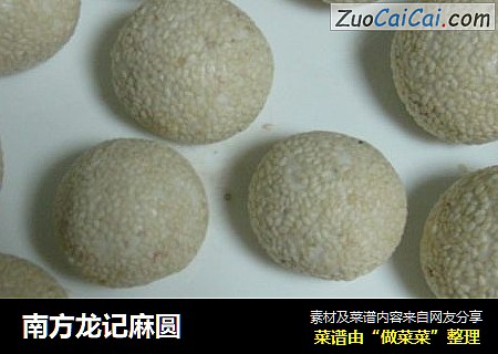 南方龙记麻圆