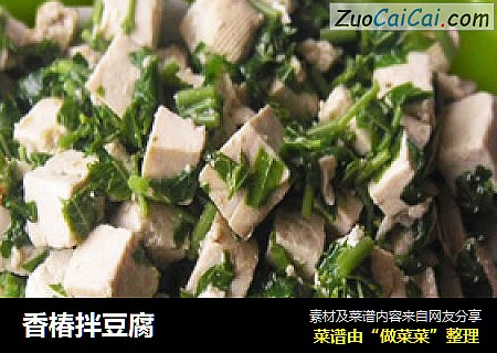 香椿拌豆腐