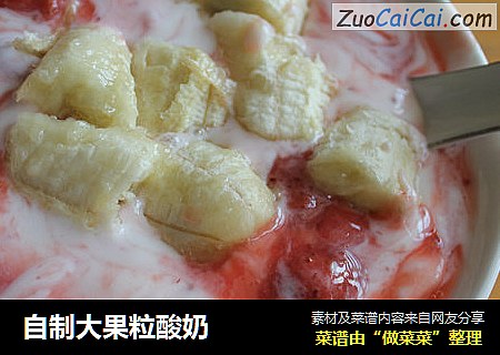 自制大果粒酸奶