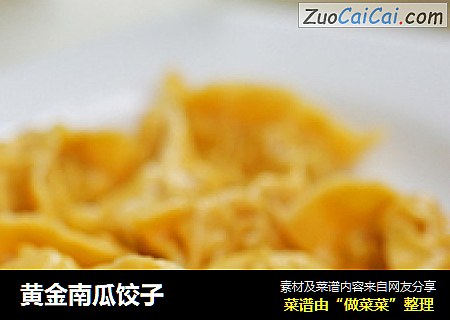 黄金南瓜饺子