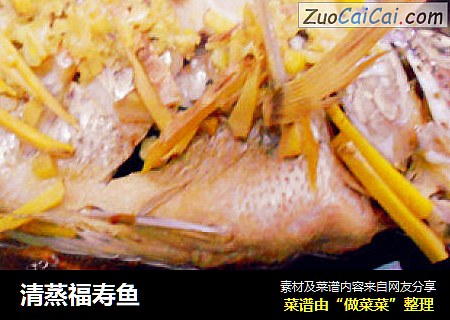 清蒸福寿鱼