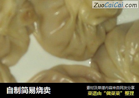 自制简易烧卖