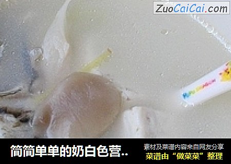 简简单单的奶白色营养汤——鲫鱼蘑菇汤