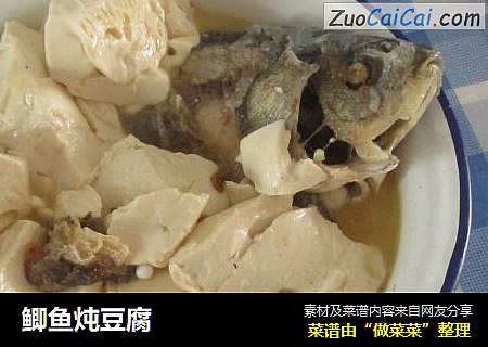 鲫鱼炖豆腐
